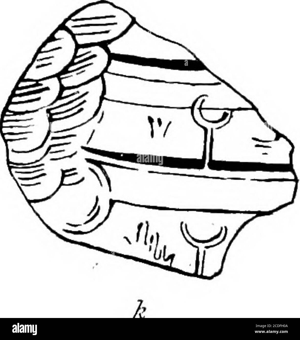 . Le palais de Minos : un compte-rendu comparatif des étapes successives de la civilisation crétoise ancienne comme illustré par les découvertes de Knossos . Banque D'Images