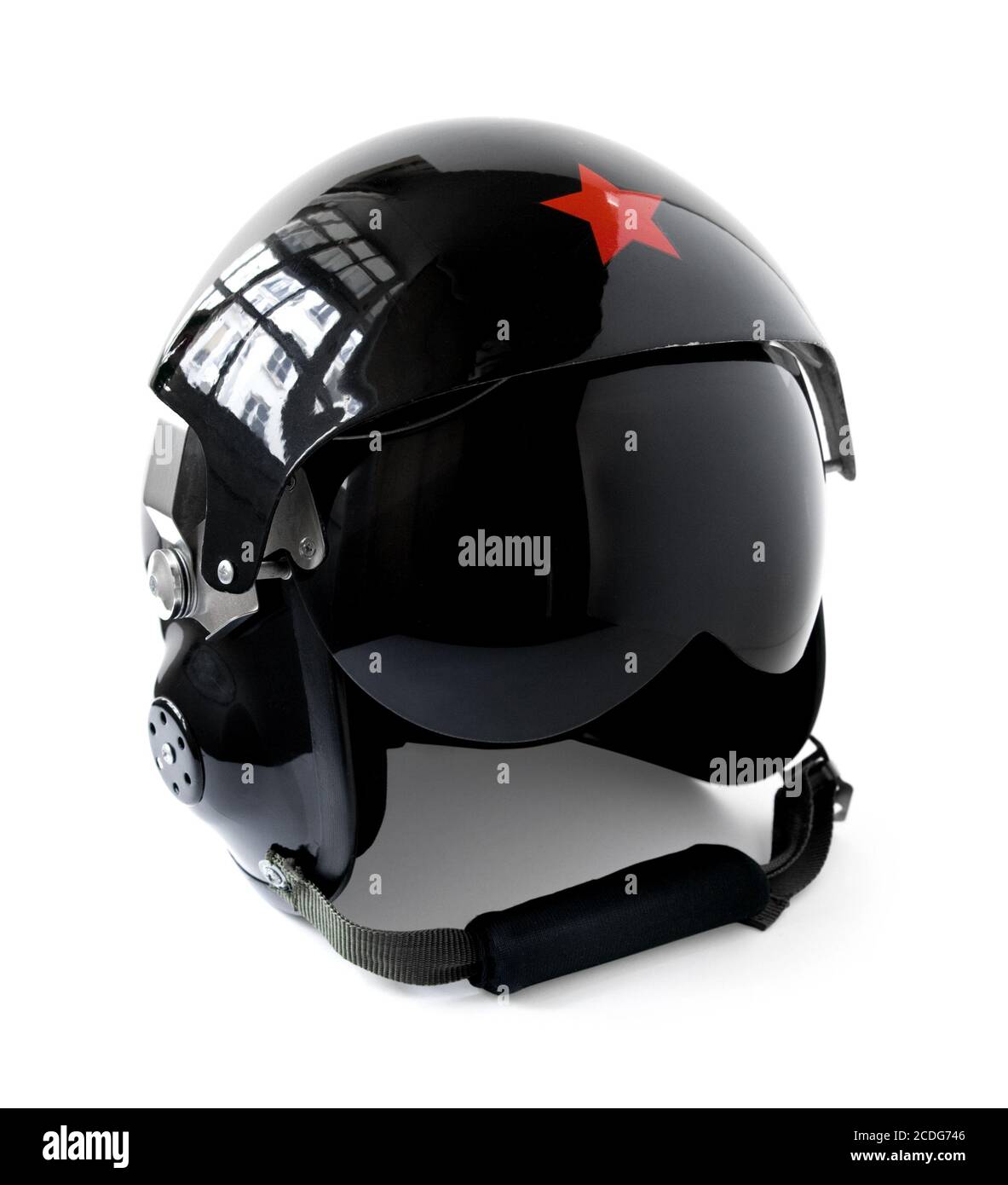 Casque d’aviateur Banque D'Images