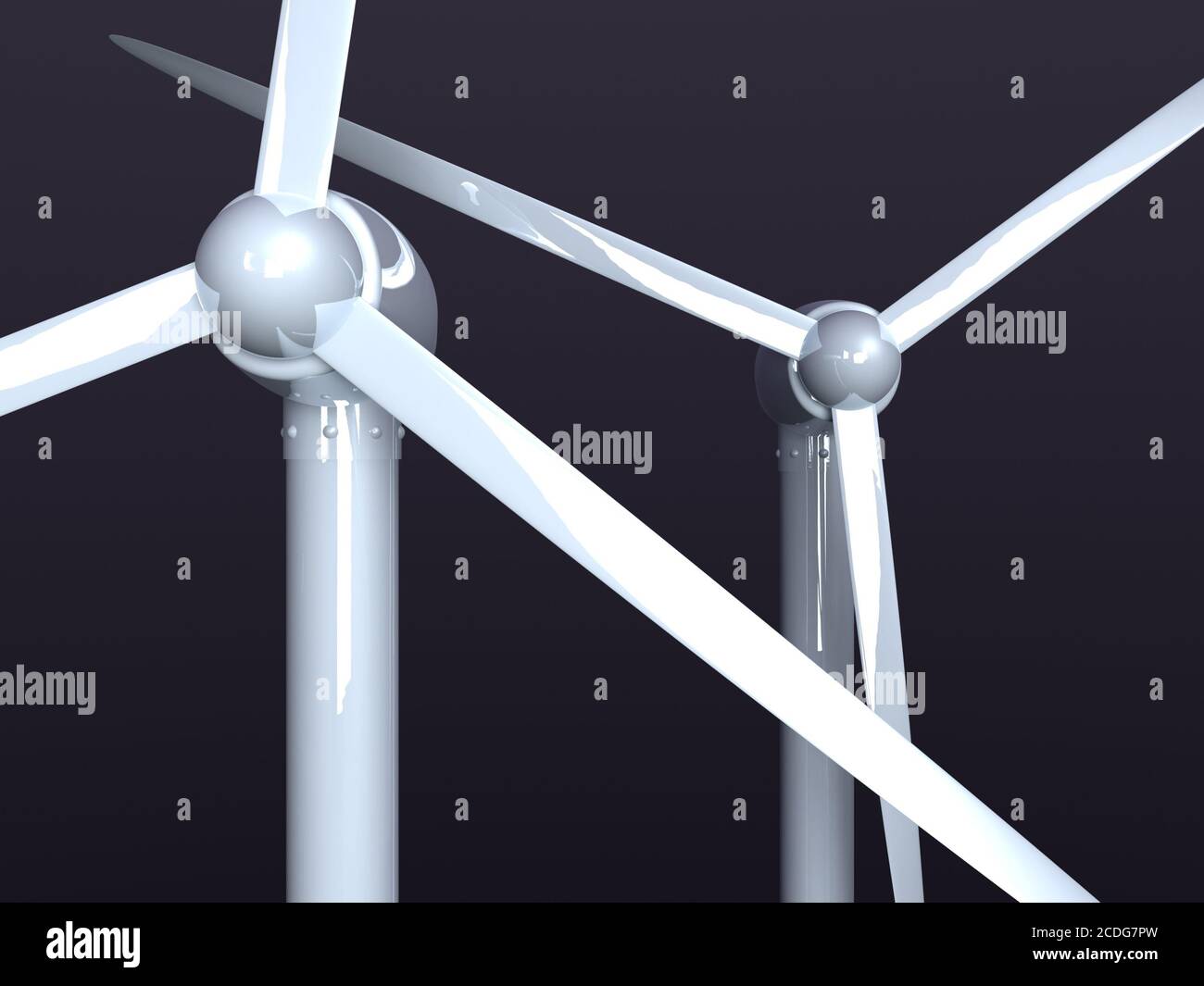 Énergie éolienne Banque D'Images