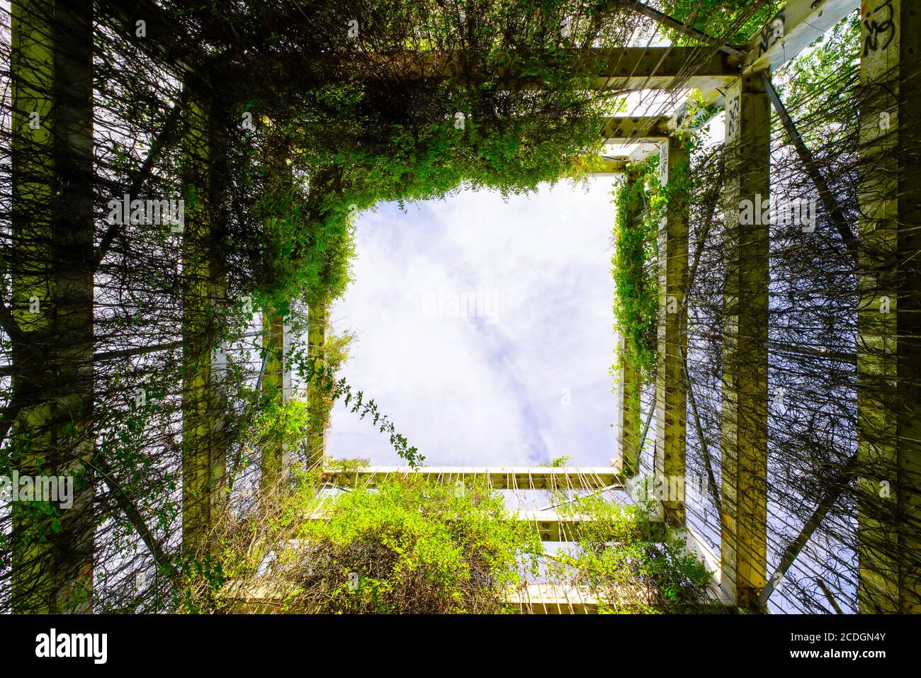 Landesgartenschau (Landscape formation One) Zaha Hadid, le jardin de Weil am Rhein, Bade-Wurtemberg, Allemagne. Banque D'Images