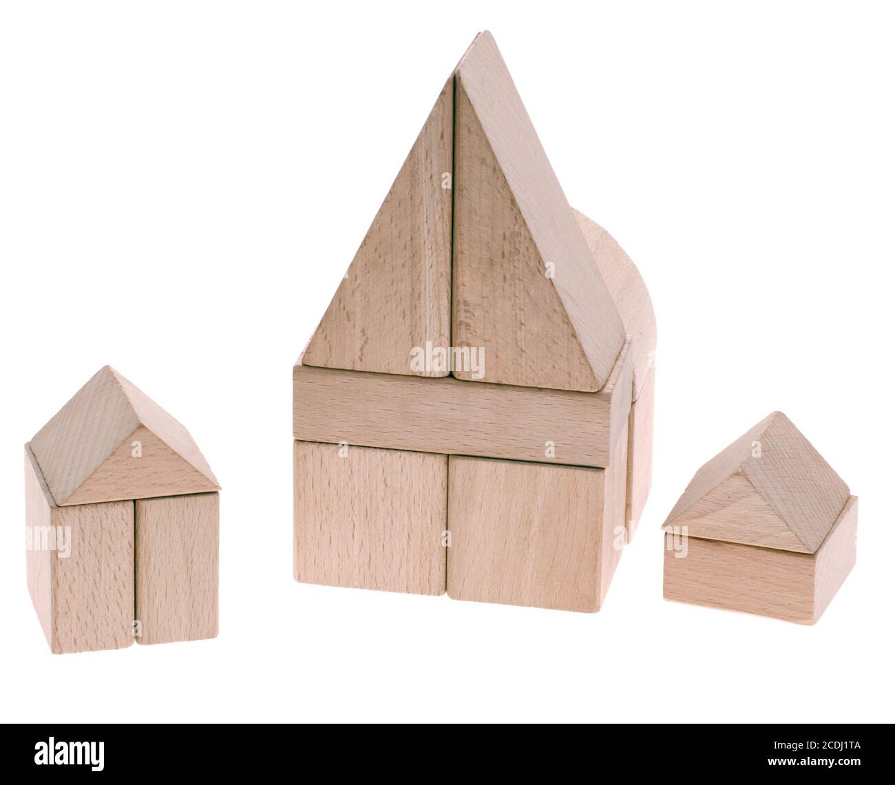 Maisons de jouet Banque D'Images