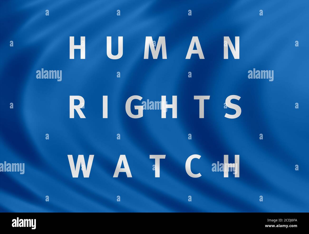 Human Rights Watch HRW Banque D'Images