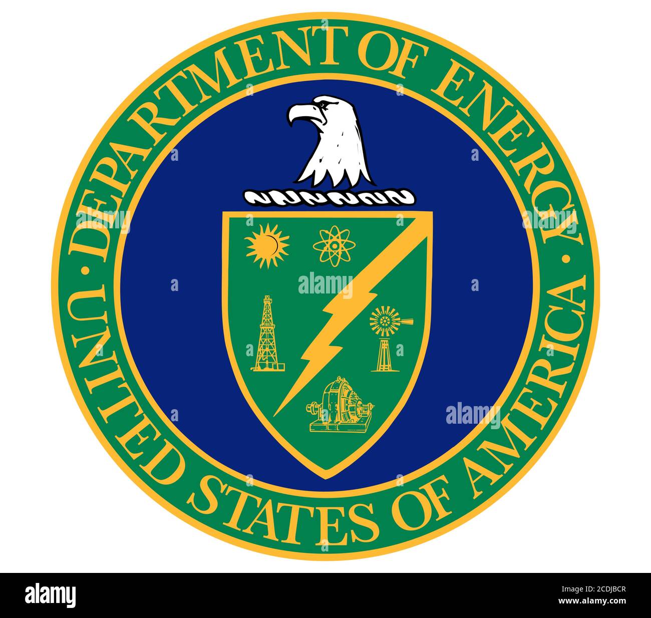 Département de l'énergie des États-Unis DOE Banque D'Images