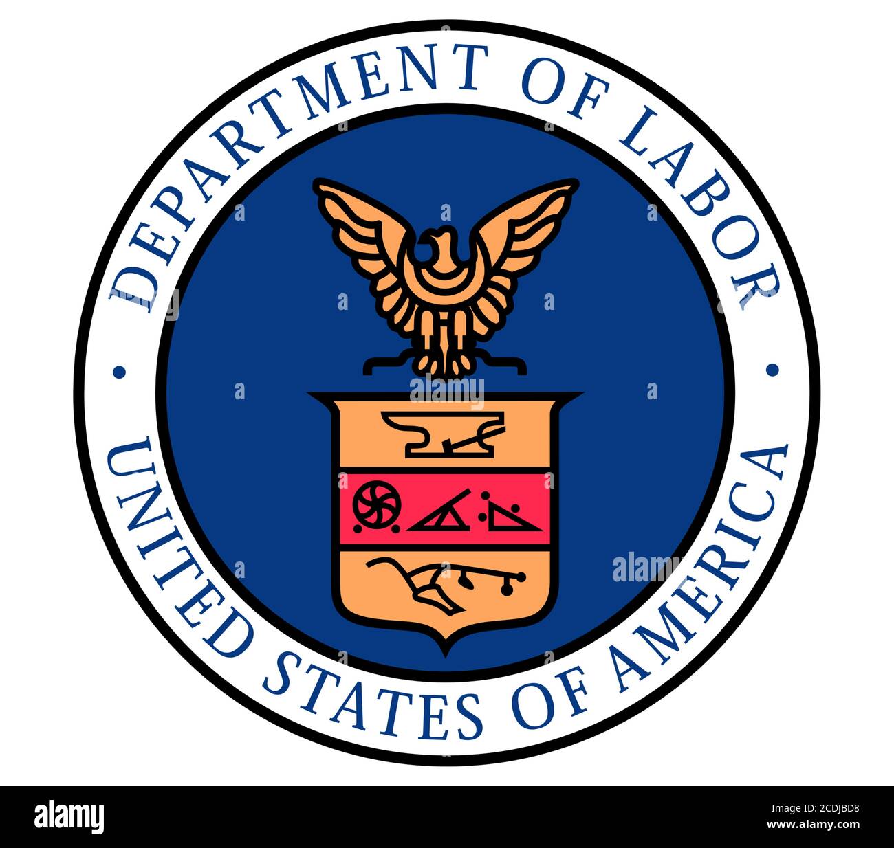 Département du travail des États-Unis DOL Banque D'Images