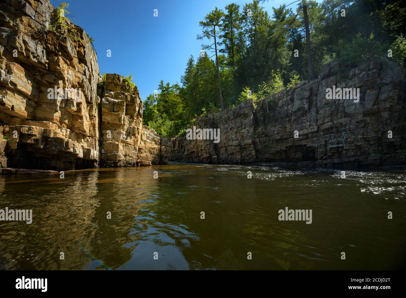 La Ausable Chasm Banque D'Images