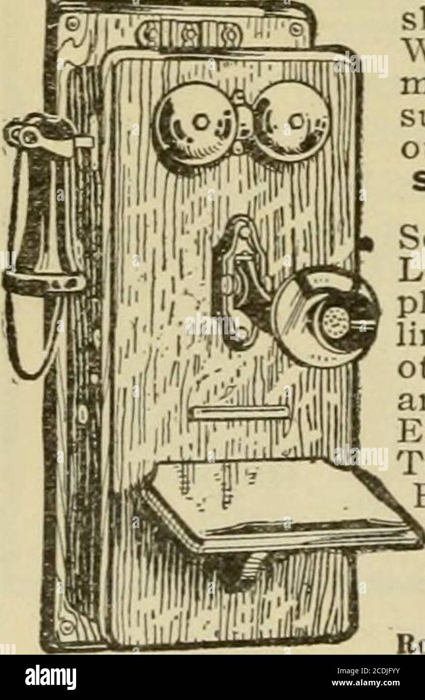 . Gleanings en culture d'abeille . g le vieux-fashionedtlalow trempez ou un scythe-main. Ensuite, qui envoie et reçoit des nouvelles par la route,[ quand il y a une meilleure façon, par le fil?. >a été mis à votre service pour vous dire combien de temps de travail, d'argent et de souci un téléphone vous permettra d'économiser. ThereEhouldn ne pas être n'importe quelle question aljput votre téléphone besoin. Il est ratlior—-nhlieh un est bestiAndi nous voulons vous prouver que le téléphone indépendant Stromberg-Carlson devrait être dans votre maison.nous voulons vous dire ses nombreux avantages — sa supériorité sur les allothers. Satisfaction garantie ou IMoney RefundedEnvoyer votre nom maintenant.Apprenez tout abo Banque D'Images