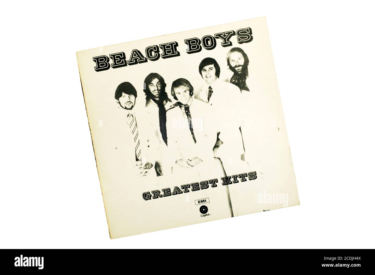 Beach Boys Greatest Hits sorti en 1970 par EMI. Banque D'Images