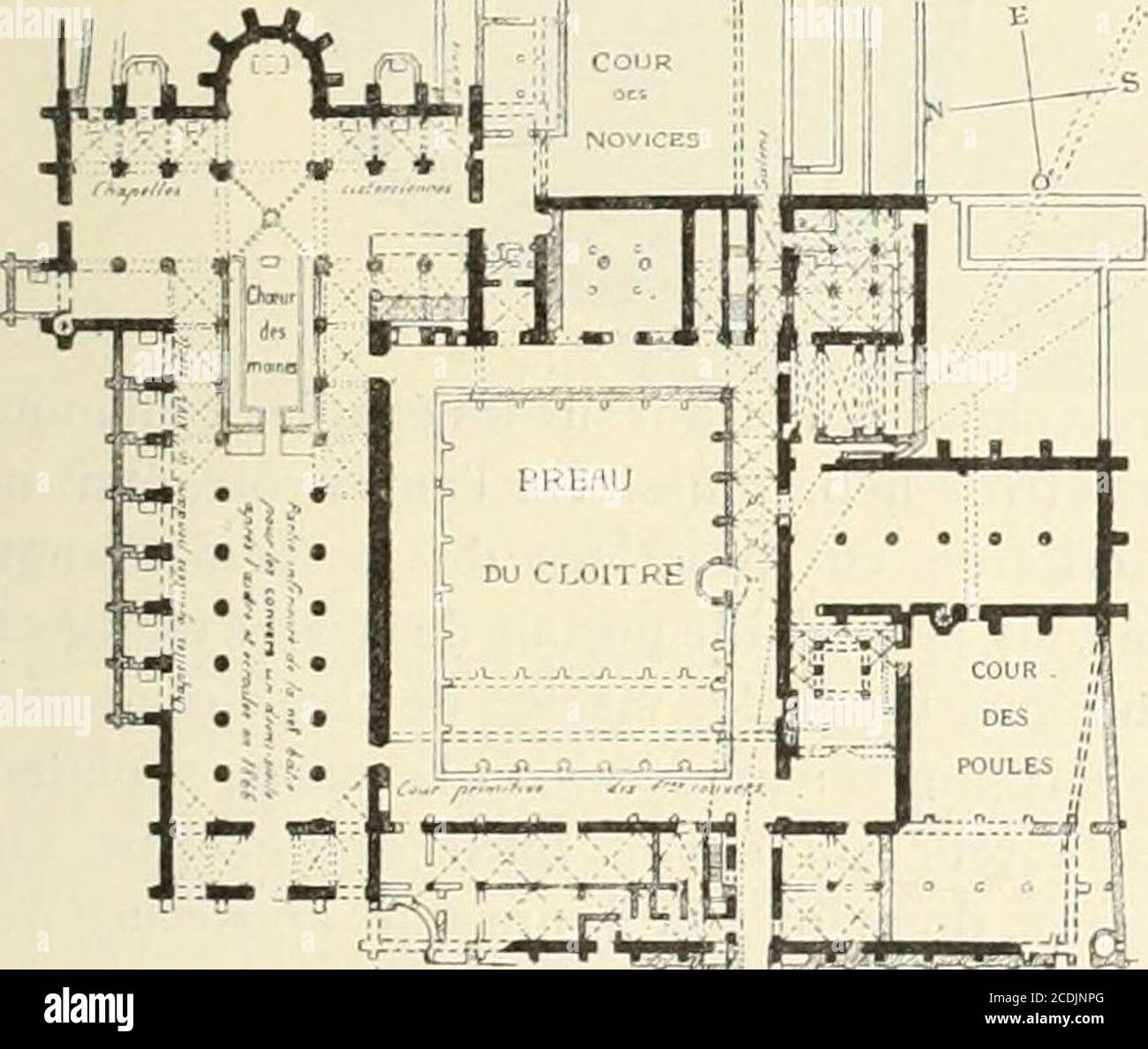 . Revue de l'art chrétien . Plan du chœur de langue catholique de Boulogne.. rr^l i-r* Plan de léglise abbatiale de Villers. Sur utilisation dans les églisesgothiques les intervalles entre les piliers butants.Cette disposition fut générale à partir du XIVe 1. Nous reproduisons ce plan daprès M. E. Enlart, Lesanciens endifices de Boulogne. Le même nom exposé aux églises de Seclin, de N.-D de Tournai et de Saint-Nicolas à Gand. Siècle, poids se multiplie les entreprises de niveaux ou d'autres, qui sont disponibles leur même couleur et la pièce, leur tour chapelain. Banque D'Images
