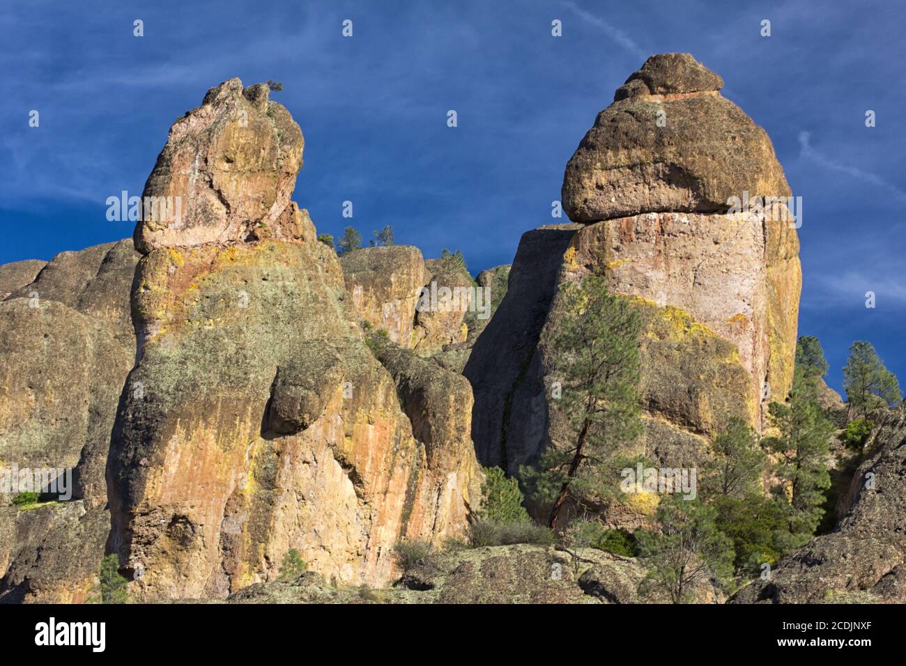 Pinnacles National Monument en Californie, États-Unis Banque D'Images