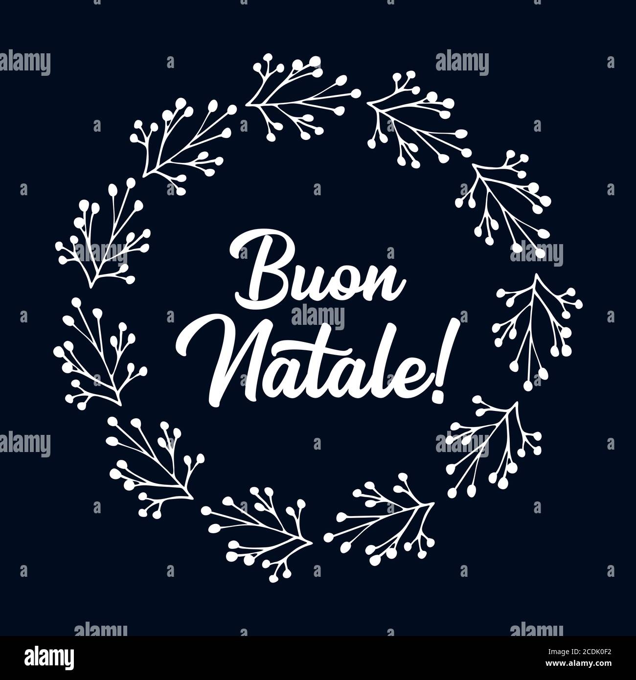 Carte de noël avec message italien Banque de photographies et d’images à haute résolution Page