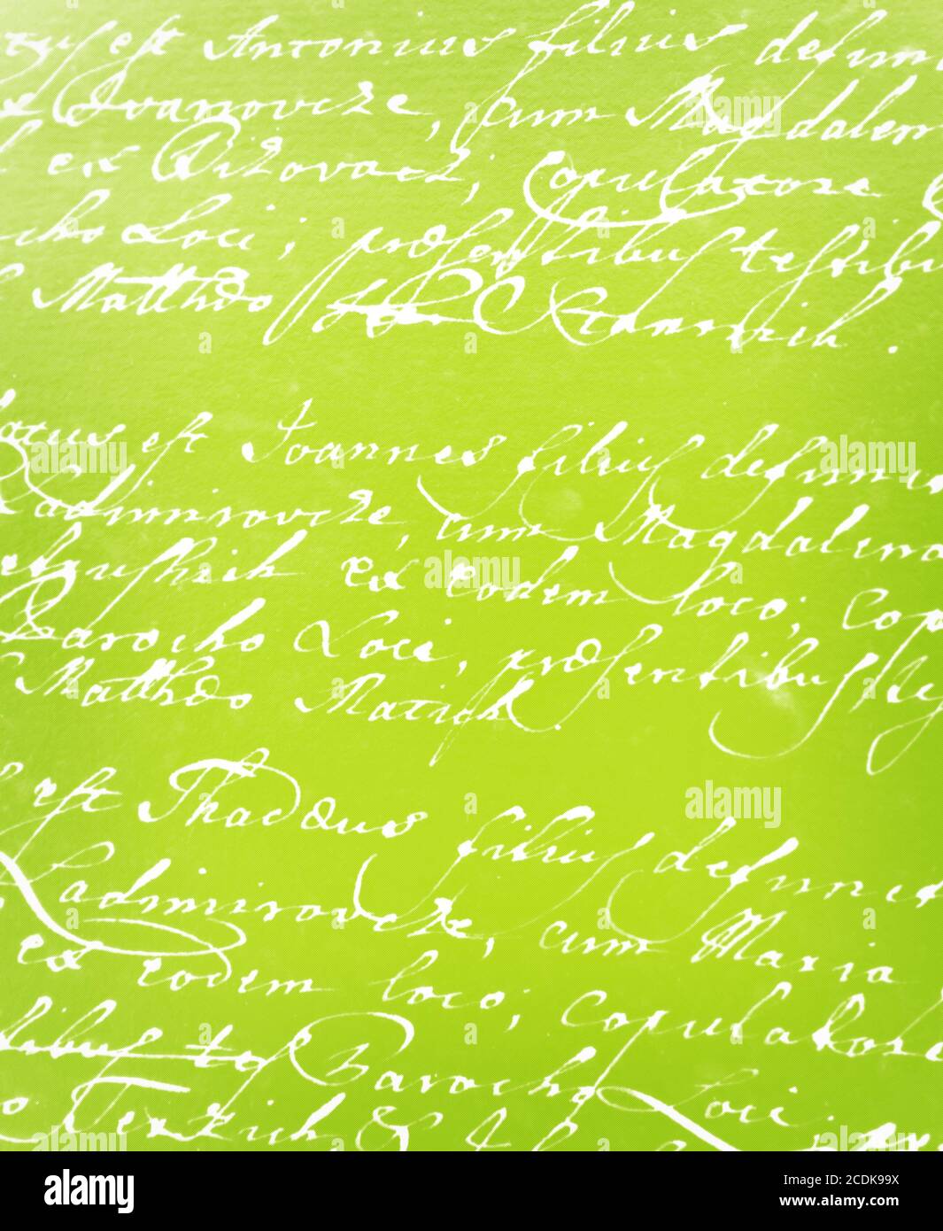 Lettre manuscrite Banque D'Images
