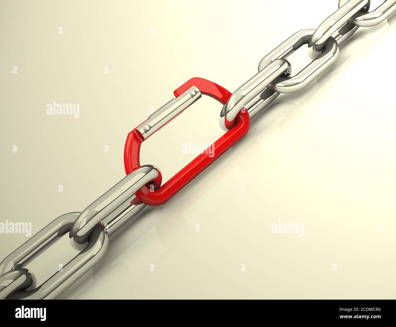 le crochet de sécurité Banque D'Images