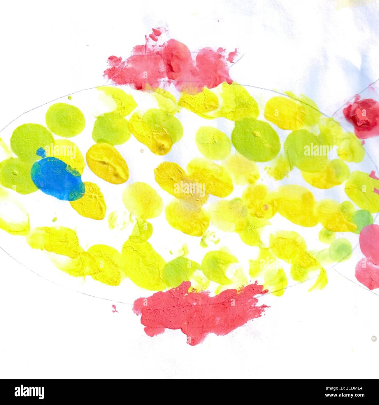 Dessin d’enfant Banque D'Images