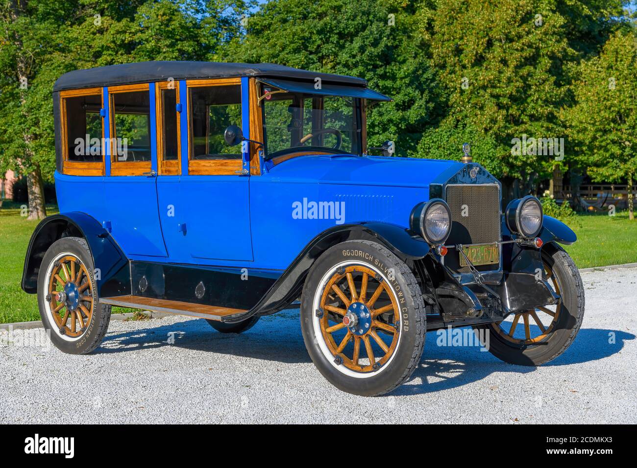 Oldtimer Dort Touring 1922, bleu, Autriche Banque D'Images
