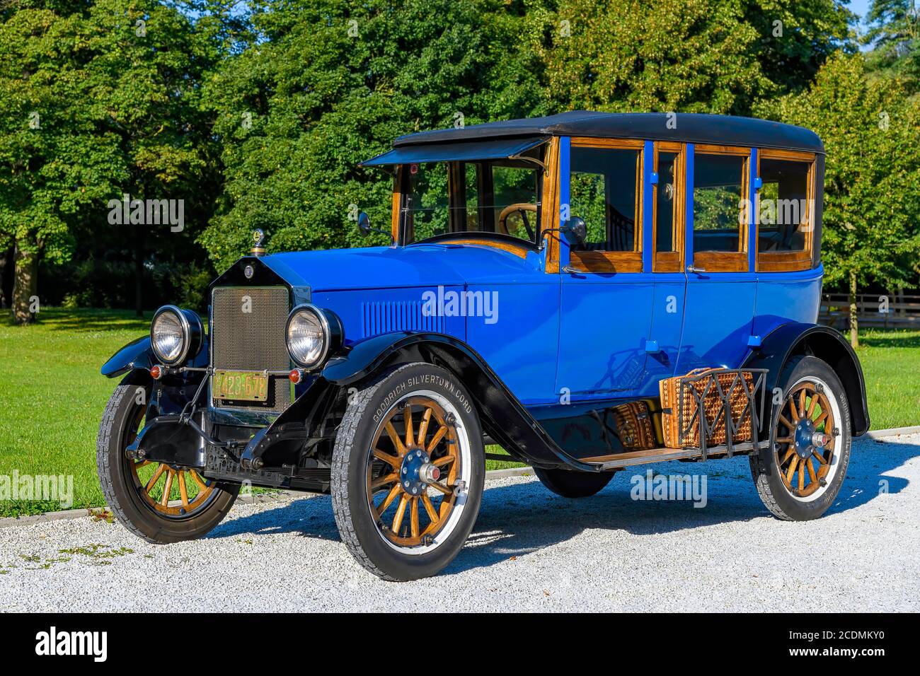 Oldtimer Dort Touring 1922, bleu, Autriche Banque D'Images