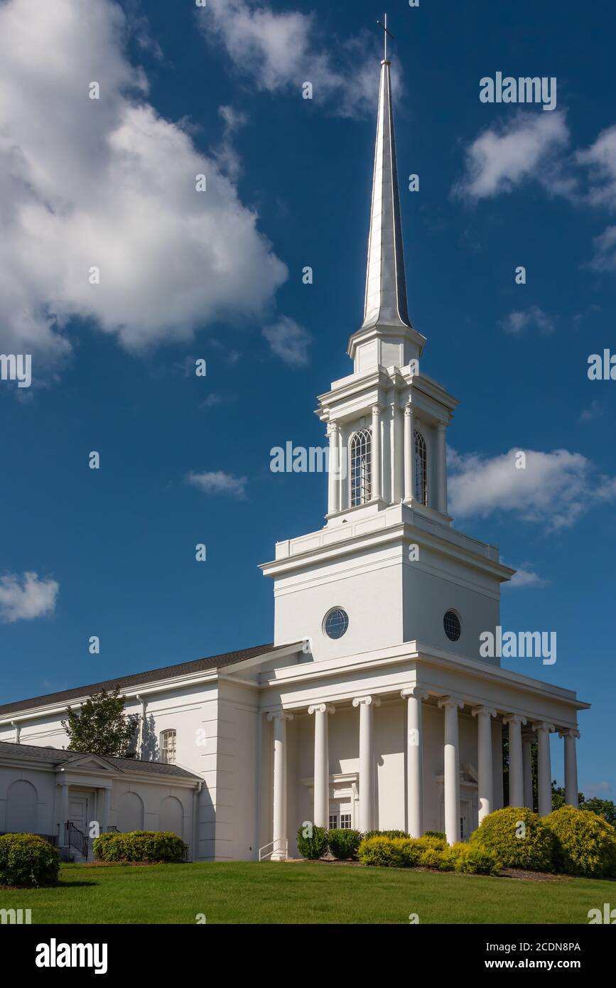 Église baptiste de Beech Haven à Athènes, Géorgie. (ÉTATS-UNIS) Banque D'Images