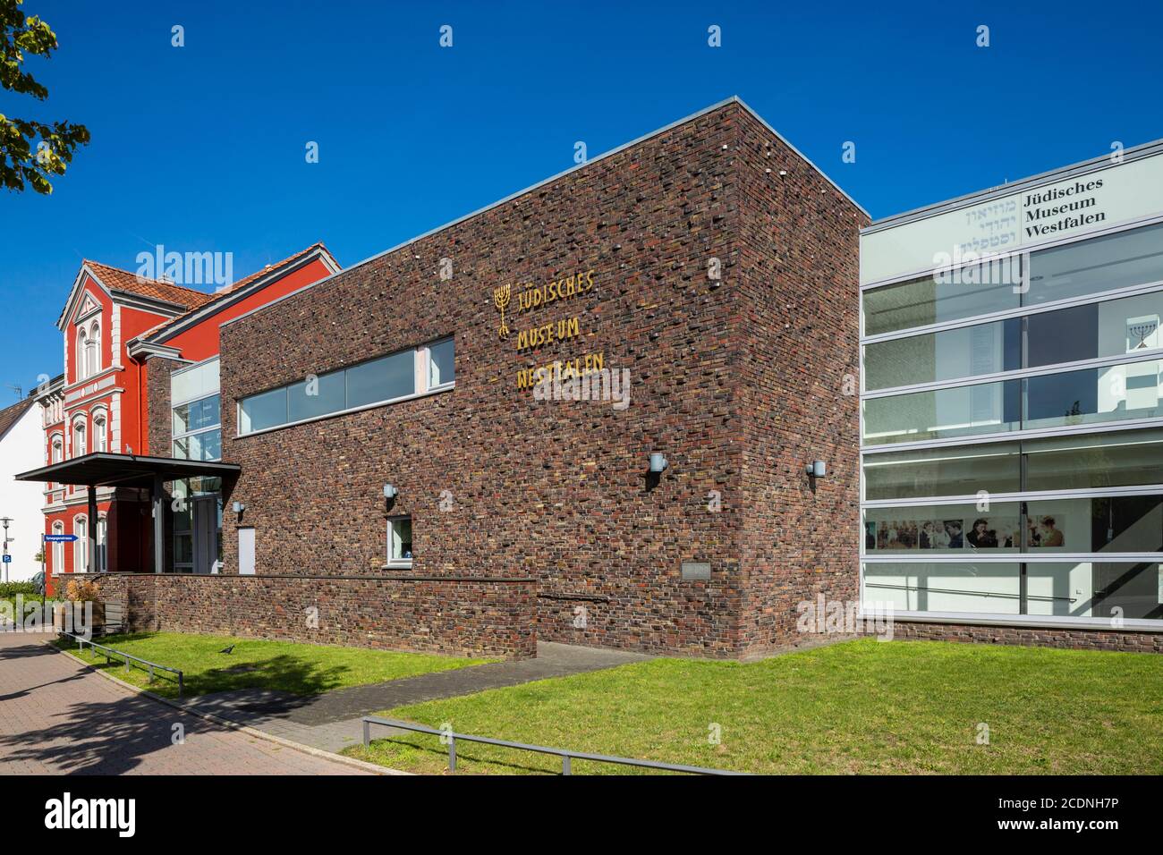 D-Dorsten, Lippe, région de la Ruhr, Parc naturel de l'Hohe Mark Westmuensterland, Muensterland, Westphalie, Rhénanie-du-Nord-Westphalie, NRW, Musée juif de Westphalie Banque D'Images