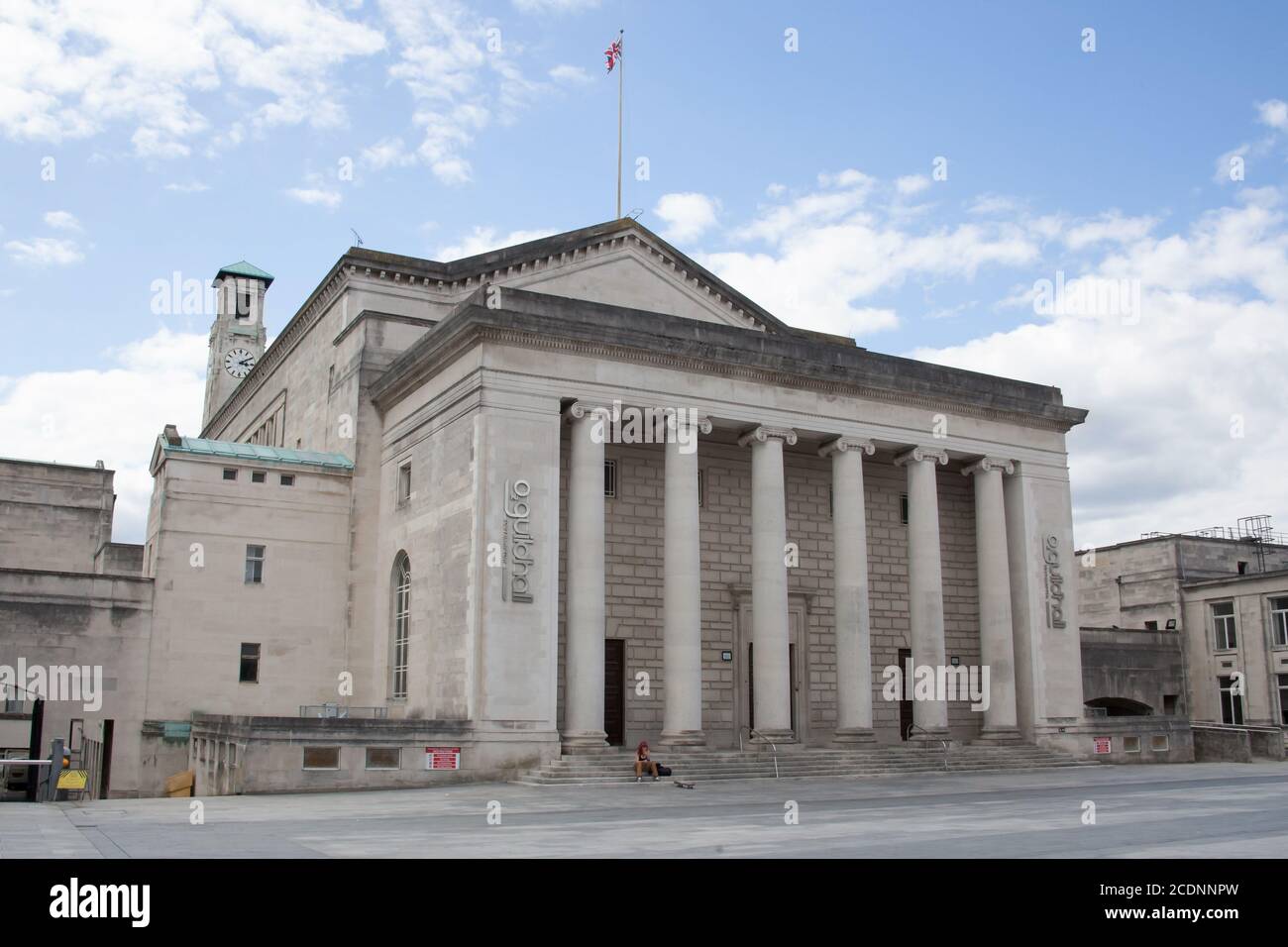 La salle O2 Guildhall de Southampton, au Royaume-Uni, a été prise le 10 juillet 2020 Banque D'Images