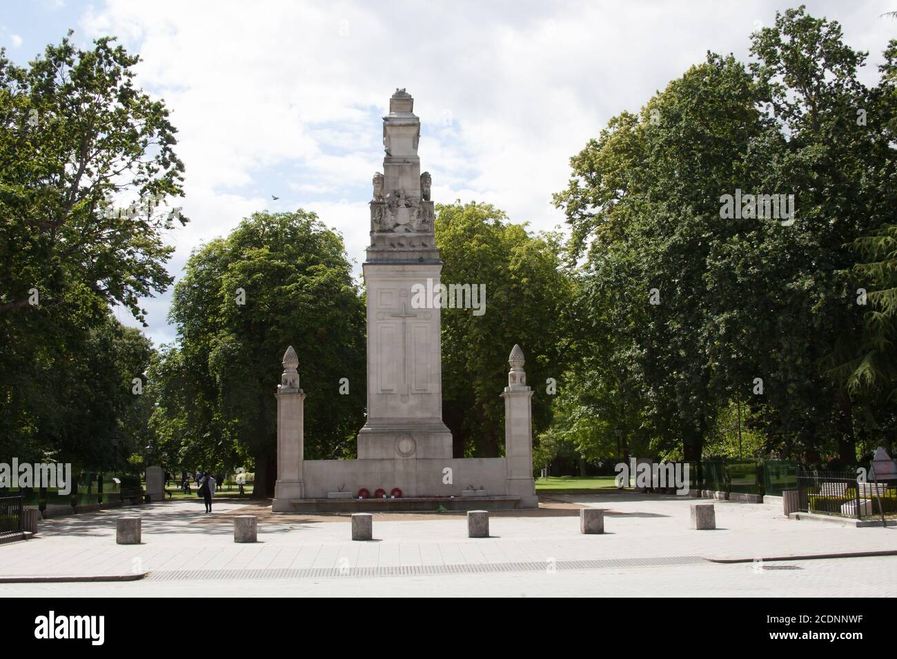 Le Cenotaph de Southampton à Watts Park. Un mémorial de la première Guerre mondiale au Royaume-Uni, pris le 10 juillet 2020 Banque D'Images