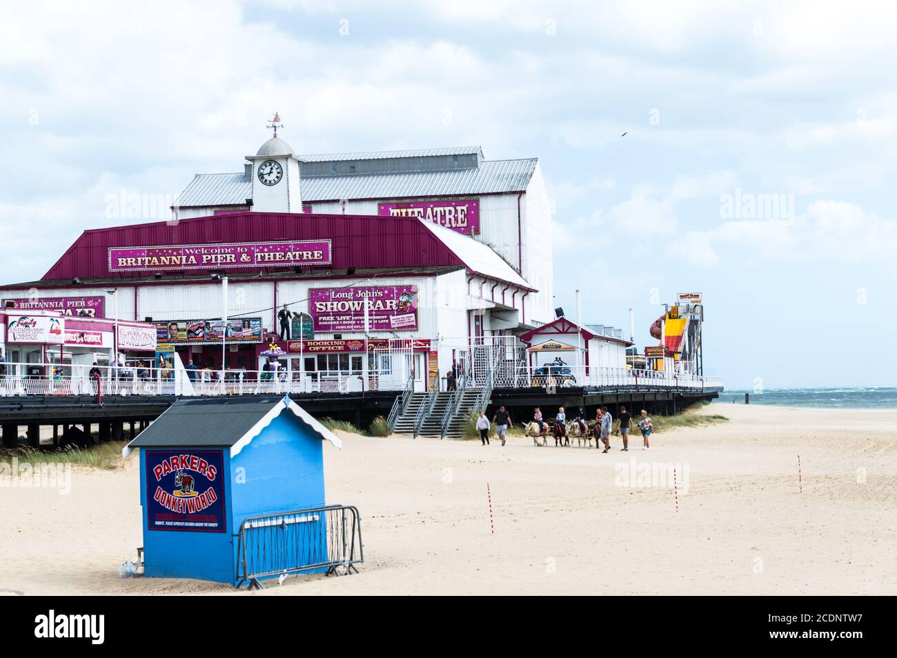 Britannia Pier, Great Yarmouth Banque D'Images