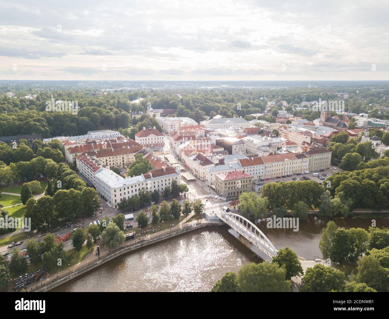 Tartu, Estonie Banque D'Images