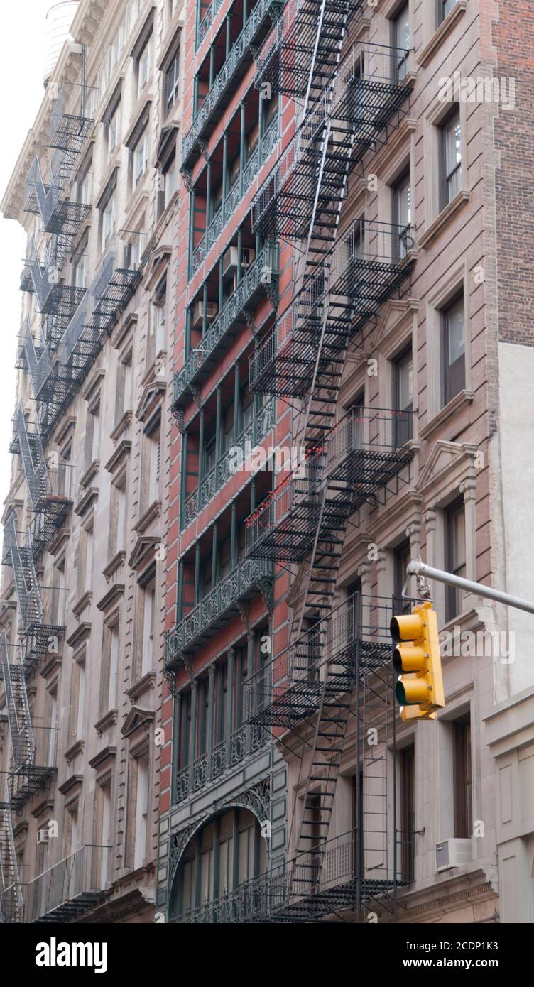 Immeubles de New York City Banque D'Images