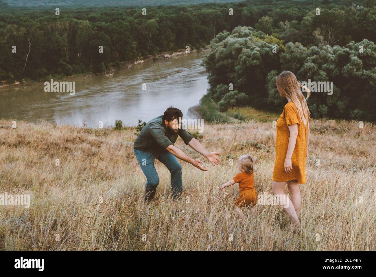 Avec Sa Femme Et Ses Enfants Banque d'image et photos Page 2 Alamy