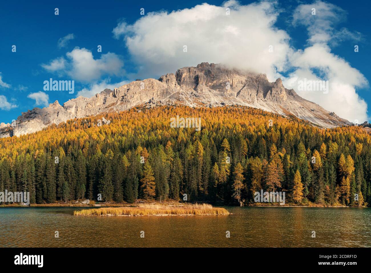 Paysage naturel des Dolomites en Italie du Nord Banque D'Images