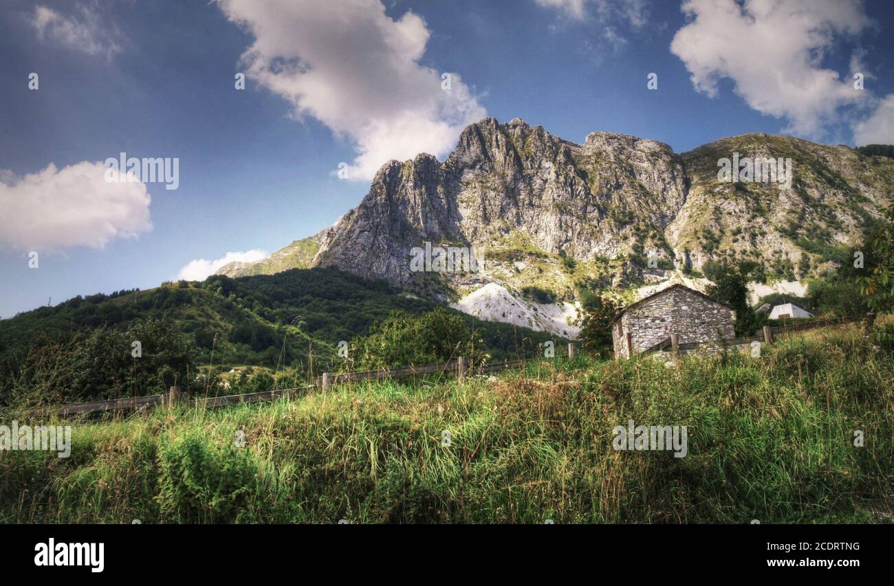 L'été en Toscane, Italie Banque D'Images