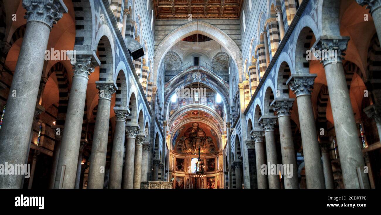 L'été en Toscane, Italie Banque D'Images