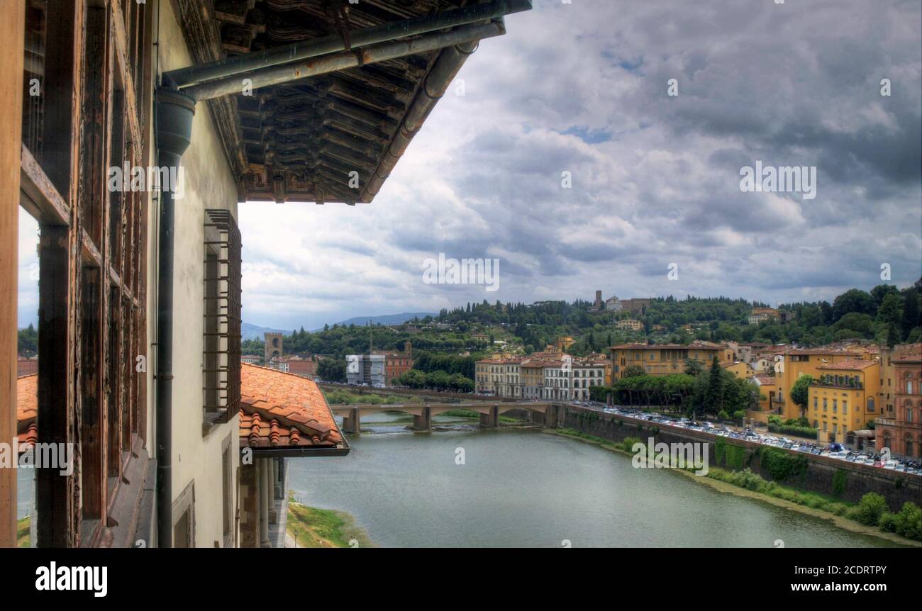 L'été en Toscane, Italie Banque D'Images