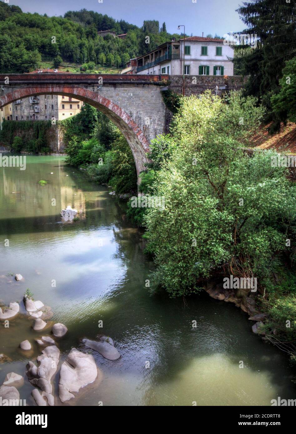 L'été en Toscane, Italie Banque D'Images