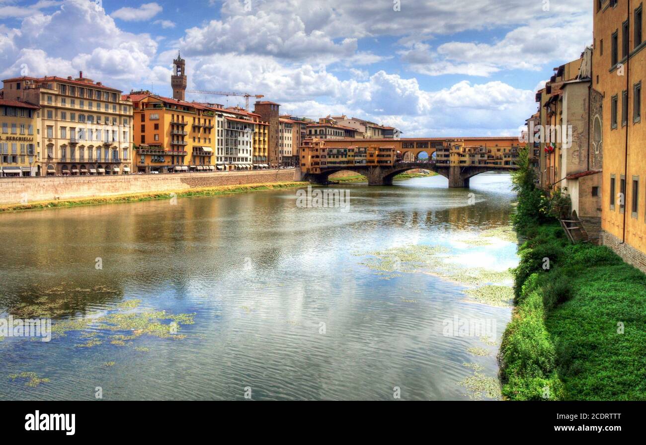 L'été en Toscane, Italie Banque D'Images
