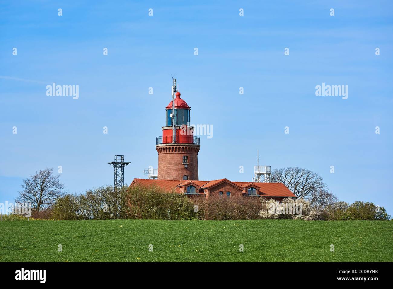 Lighthouse Buk à Bastorf, Allemagne Banque D'Images