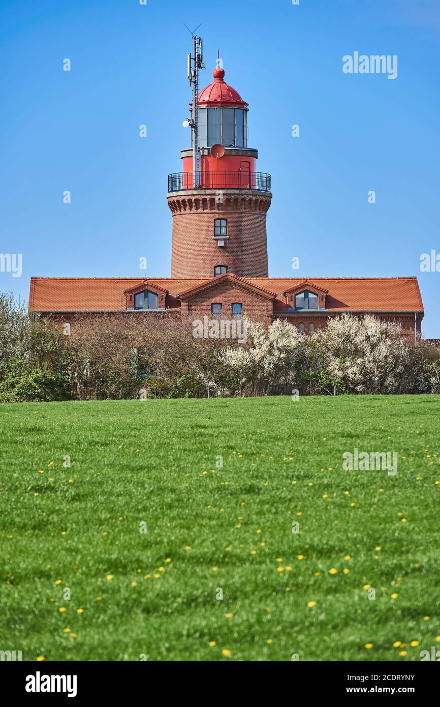 Lighthouse Buk à Bastorf, Allemagne Banque D'Images