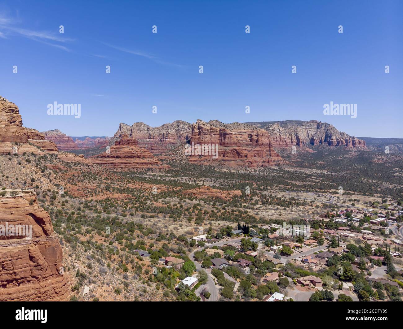 Belles formations rocheuses dans le Sud-Ouest américain Banque D'Images