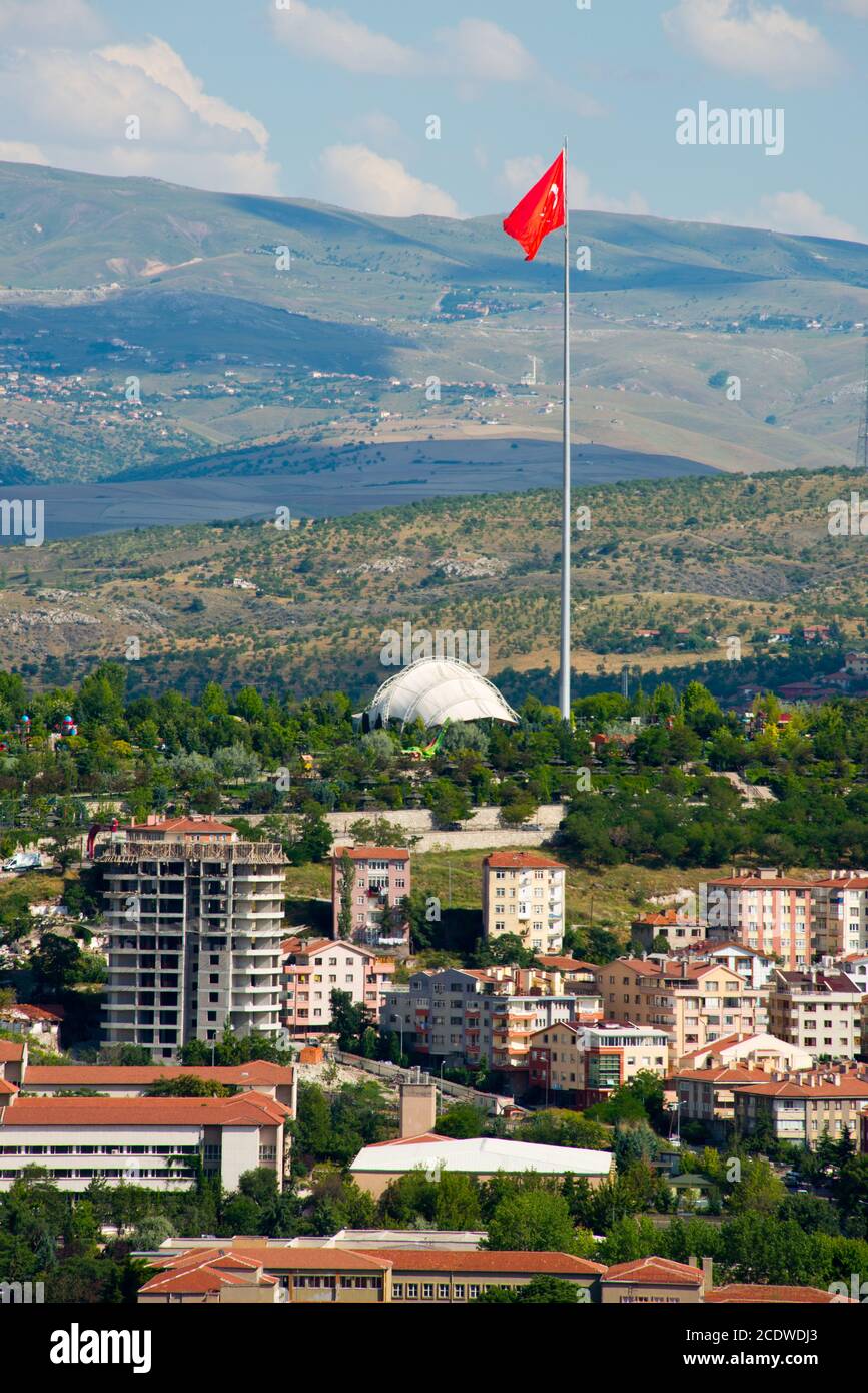 paysage urbain de la capitale turque ankara Banque D'Images