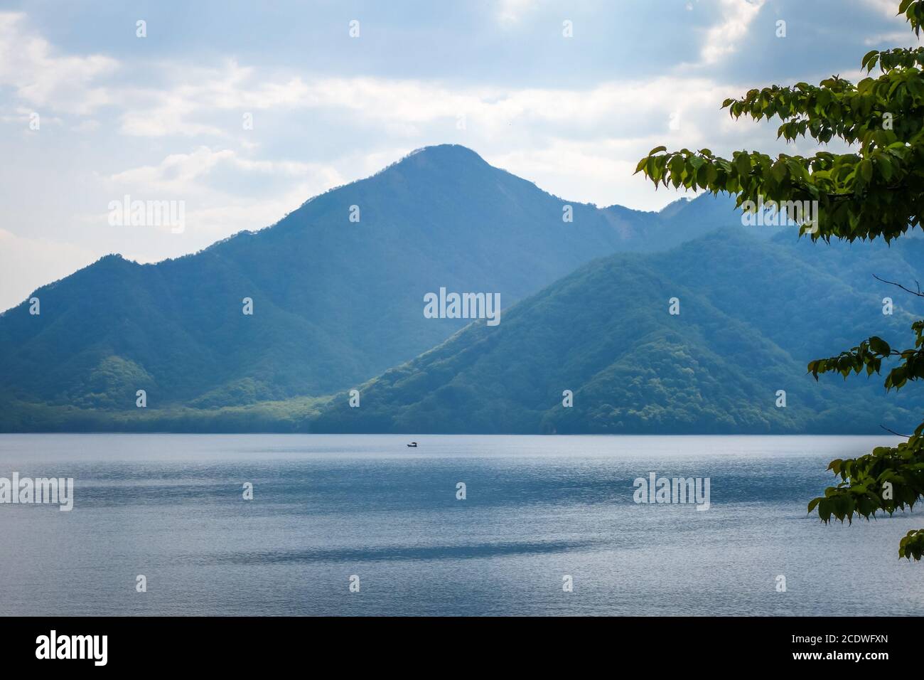 Lac de Chuzenji, Nikko, Japon Banque D'Images