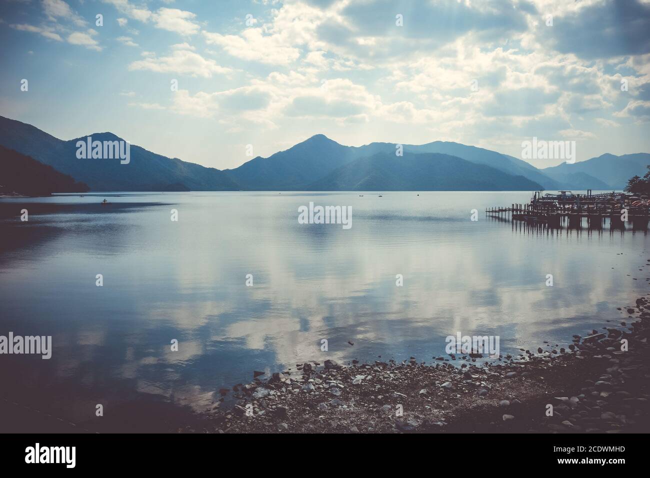 Lac de Chuzenji, Nikko, Japon Banque D'Images