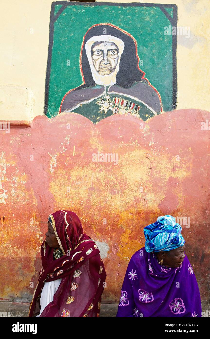 Sénégal, ville de Saint Louis, patrimoine mondial de l'UNESCO. Banque D'Images