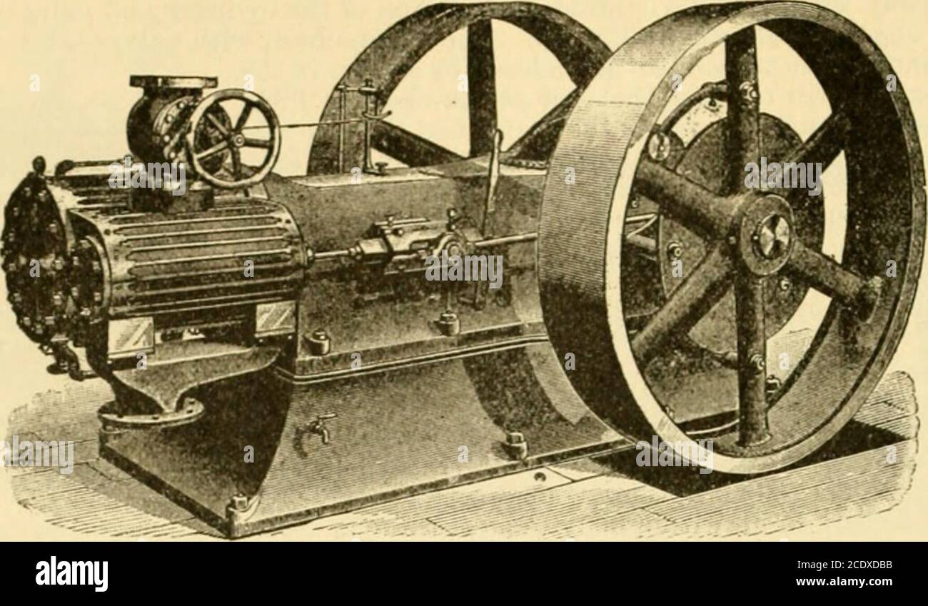 Mécanisme moderne, présentant les derniers progrès dans les machines, les  moteurs, et la transmission de puissance, étant un volume supplémentaire à  la cyclopedia de mécanique appliquée d'Appletons . Le moteur idéal,