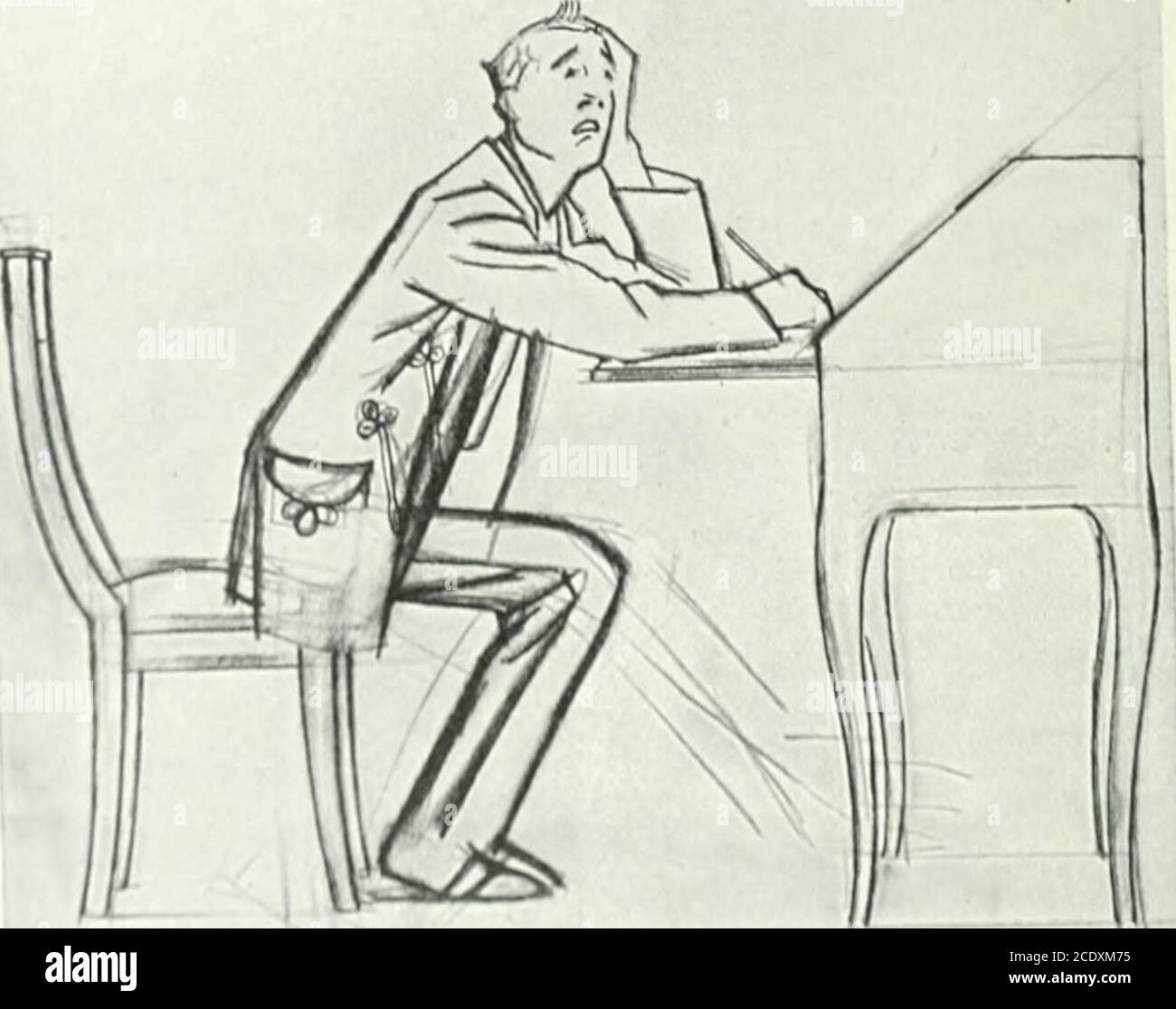 . Studio international . &gt;U REM.EZVOOS (GRAVURE EN COULEURS) ^^ ^^ DP MQNVKL toujours tant de caractère et d'humour. Il est loin txallena le peintre de ;.ly, de son coing modish, à tel point que l'un lui comme hav- nd »f r- i vie ?&gt;( Brummel bai : parti&lt; ulai • n lui, et des papiers quelques dessins, intelligent, drôle, léger et gracieux, dans lequel onesees GALlic Wit coloredavec une note charmante de l'humour anglais. H. F. BRUXELLES.-cette année est la première fois où la section spéciale dans l'exhibitioninternationale a été consacrée à la tearte de la médaille, et beaucoup de louanges est dû Tom. De Witte et à la th Banque D'Images