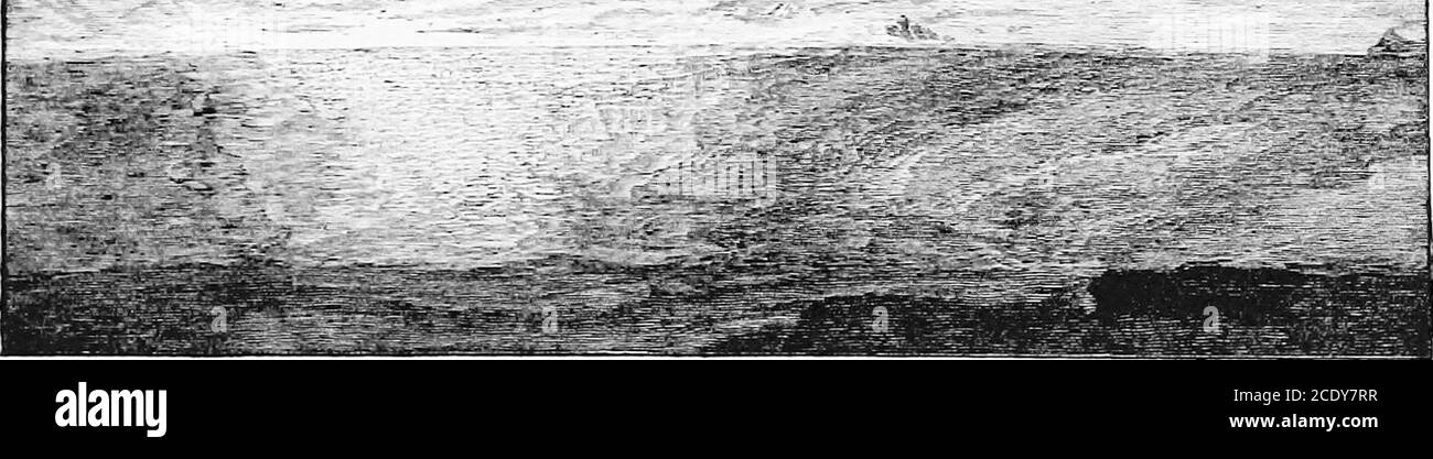 . Les œuvres de John Ruskin . Figure 4 UN tonnerre-nuage de juillet dans le Val dAosta, 1858 ff^- •3. ®- % 5iP^ - * —--& -. f iae. 5 un coucher de soleil à l'ancienne, 1876 CONFÉRENCE I 41 et les étoiles se retireront de leur éclat. ^ toute prophétie grecque, allchrétienne, juive insiste sur la même vérité à travers mille mythes; Mais de tout le chef, à la pensée formelle, était la fable du guerrier juif et du prophète, pour qui le soleil n'a pas héré à descendre, avec lequel vous Ileave de comparer à loisir le résultat physique des guerres et des prophéties younaies, tel que déclaré par votre propre journal électoral il n'y a pas quatorze jours, que le Banque D'Images