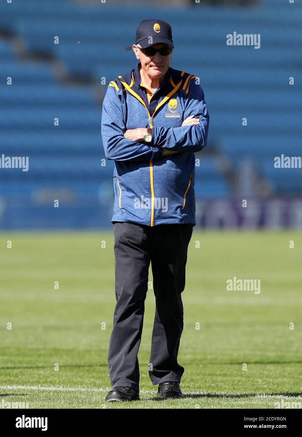 Worcester warriors directeur du rugby alan solomons Banque de ...