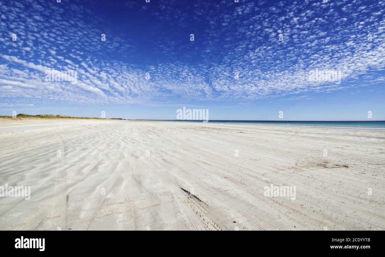 Australie occidentale - littoral à Broome à Cable Beach pendant le jour Banque D'Images