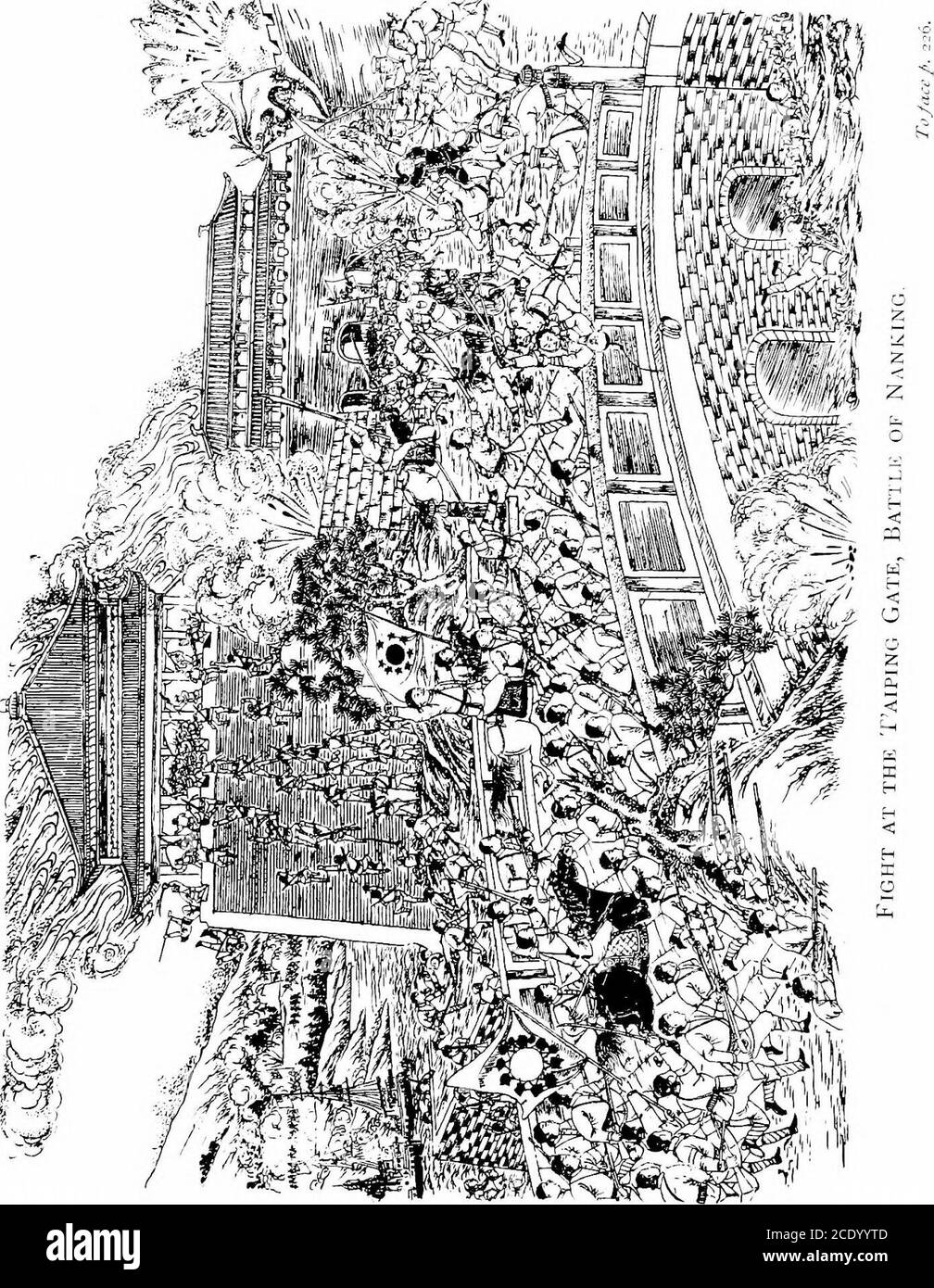 . La République fleurie / par Frederick McCormick ... avec des illustrations spéciales de l'auteur et de photographies et de la presse chinoise ; Cartes, etc . h navires de guerre dans la rivière, et pensant à l'histoire étrange de Canton, un placequi a vu le début des relations étrangères de Chinas et les a estampillés avec le caractère sanguinaire qu'ils ont toujours conservé. C'était le début de la fluence étrangère sur la Chine, mais il est difficile de dire à partir de l'apparition de la ville qu'il y a des preuves d'influence étrangère. Même la rébellion qui a produit la République CAN-ton n'est que le Canto immortel Banque D'Images