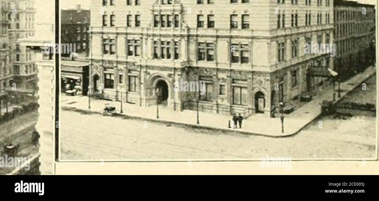 . Cent soixante aperçus du Grand New York à partir des dernières et meilleures photos .. . IT tt t*E EE UU tt EE M EE ii iij. HÔTEL NAVARRK, Sud-Ouest cor. 7th Ave. Et 38th St. WALDORF-ASTORIA HOTEL, 34th St. et 5tU Ave Banque D'Images