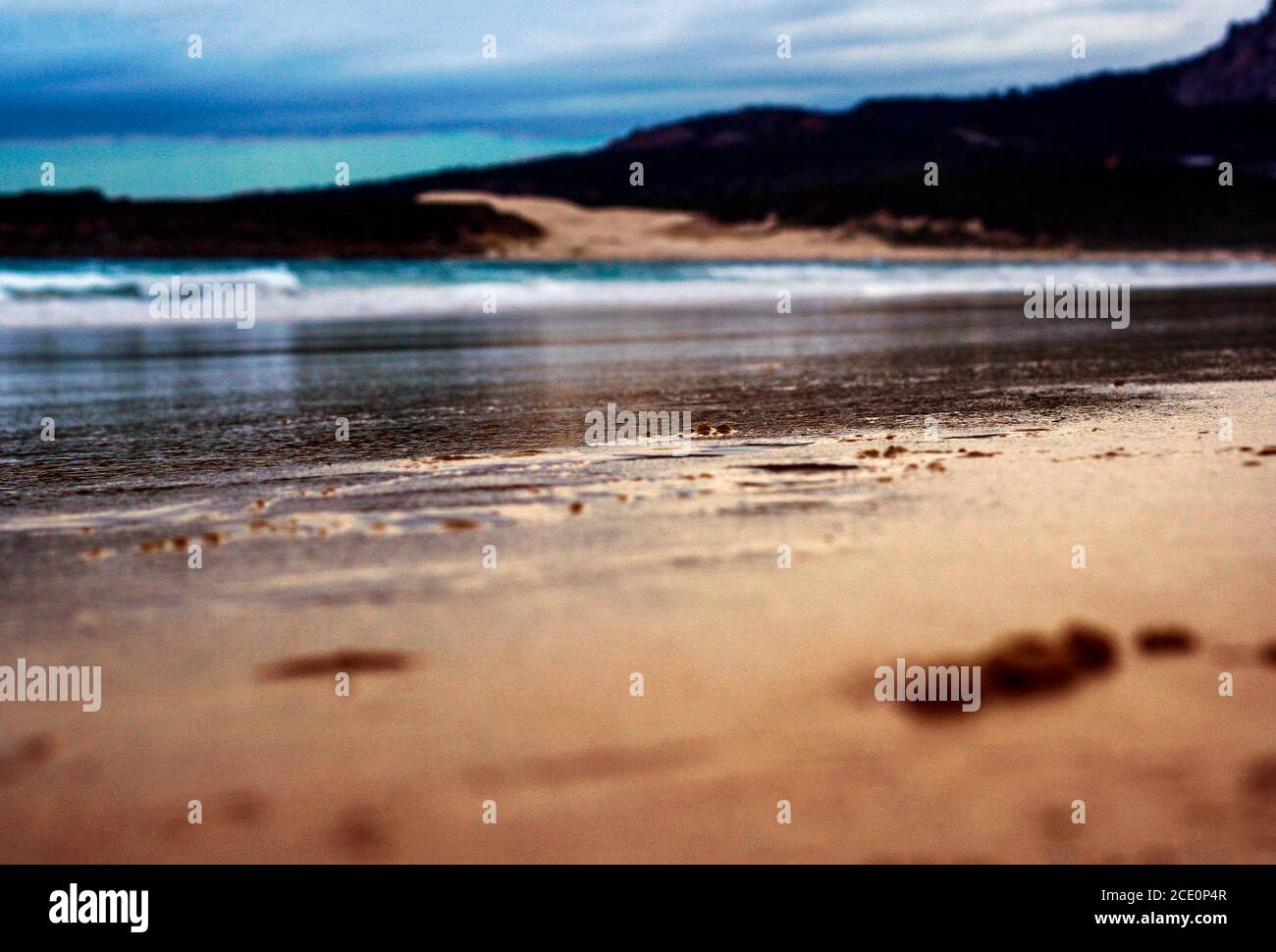 photographie du rivage à la plage de bolonia espagne en haute qualité Banque D'Images