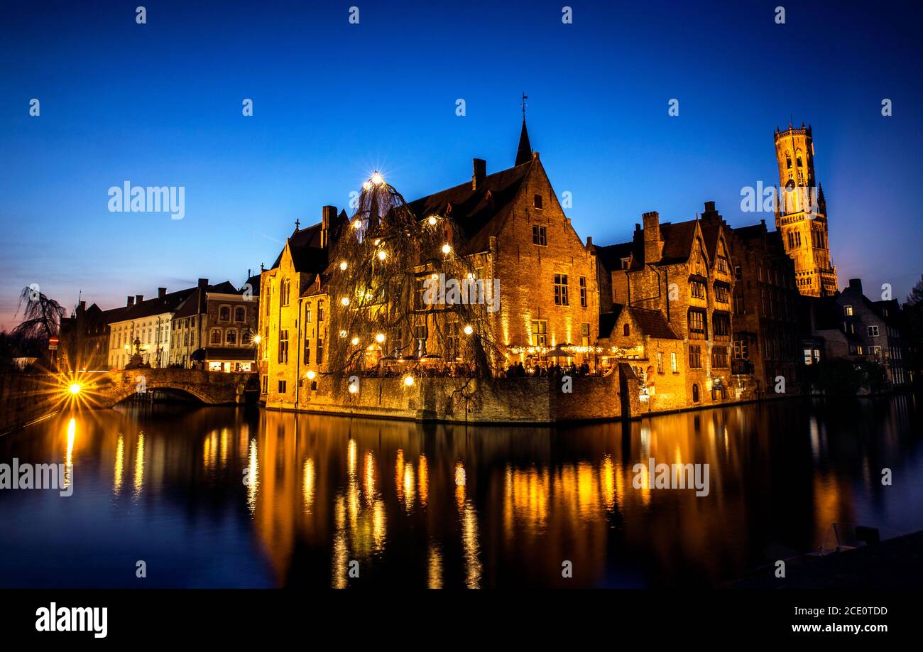 photographie de brugge à bruxelles de haute qualité Banque D'Images