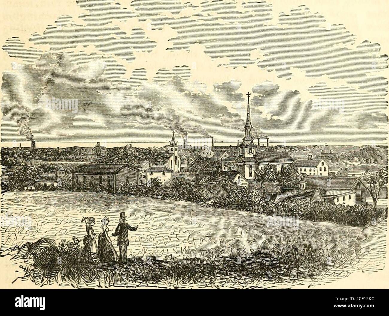 . Un gazetteer de l'état du Massachusetts; . pluies, où la Judaaa sauvage s'étend les plaines faratées d'argent de Her. SANDWICH. 449 ^fl Tl f XKTl r»VL S territoria% a larSe an(* ville importante, ofOdllU.WJ.Oil 3,694 habitants, occupant ce qu'on appelle parfois l'épaule de Cape Cod. Il est à l'extrémité ouest du comté de Barnstable, à 62 miles au sud-est de Boston par le Cape-CodRailroad, qui traverse sa frontière nord, et offre un excellent hébergement. La ville est délimitée au nord-est par Cape-CodBay, au sud-est par Barnstable et Mashpee, au sud-ouest de westby Falmouth, le Th Banque D'Images